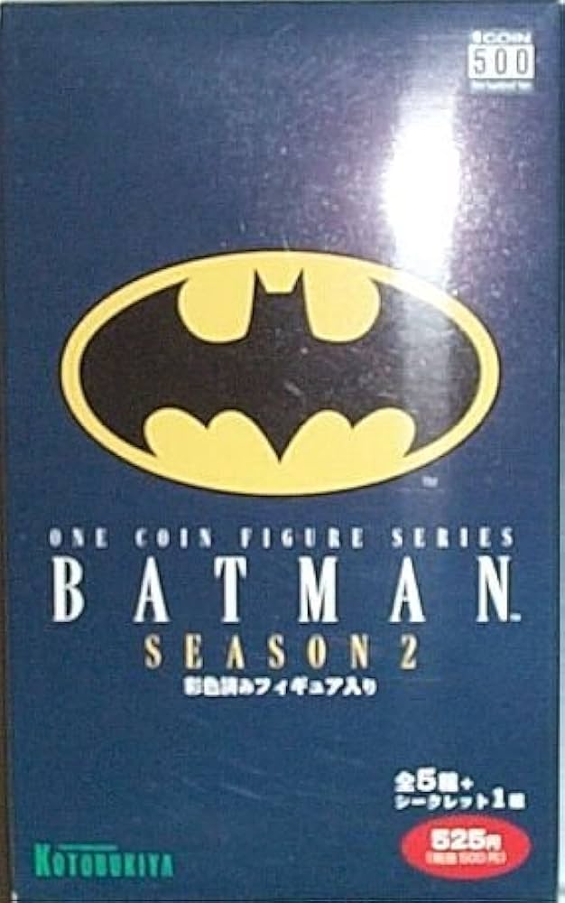 未 コトブキャ ワンフィギュ アシリーズバットマンシーズン2シークレット 未 コトブキャ ワンコインフィギュ アシリーズバットマン